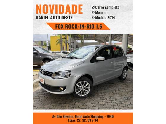 VOLKSWAGEN FOX 1.6 MI ROCK IN RIO 8V FLEX 4P MANUAL